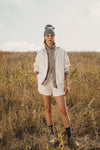 Sweatshirt Eco-responsável com Fecho e Capuz Oversize Unissexo-RAG-Tailors-Fardas-e-Uniformes-Vestuario-Pro