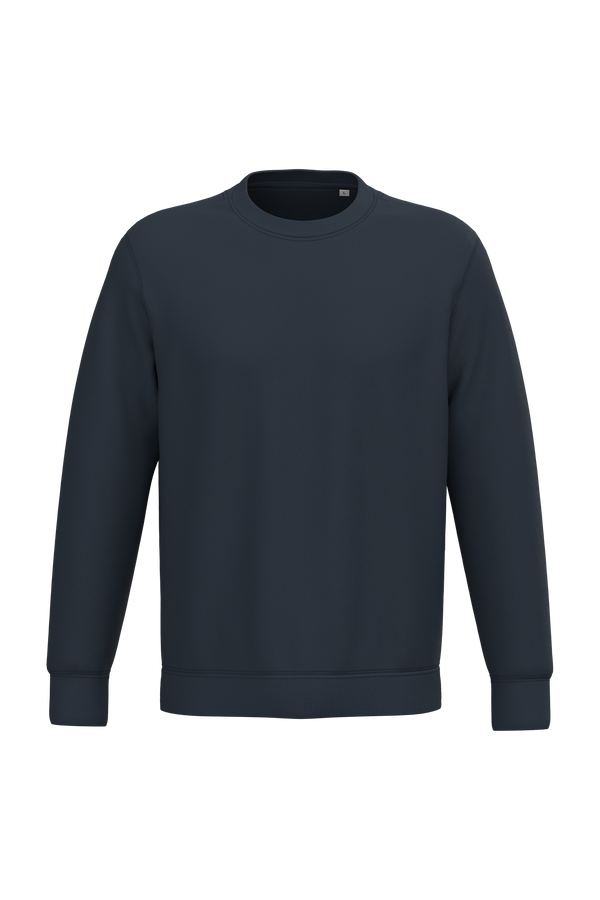 Sweatshirt Ecológica com Decote Redondo Unissexo-Azul Marinho-2XS-RAG-Tailors-Fardas-e-Uniformes-Vestuario-Pro