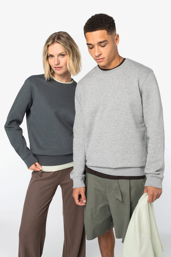 Sweatshirt Ecológica com Decote Redondo Unissexo-RAG-Tailors-Fardas-e-Uniformes-Vestuario-Pro