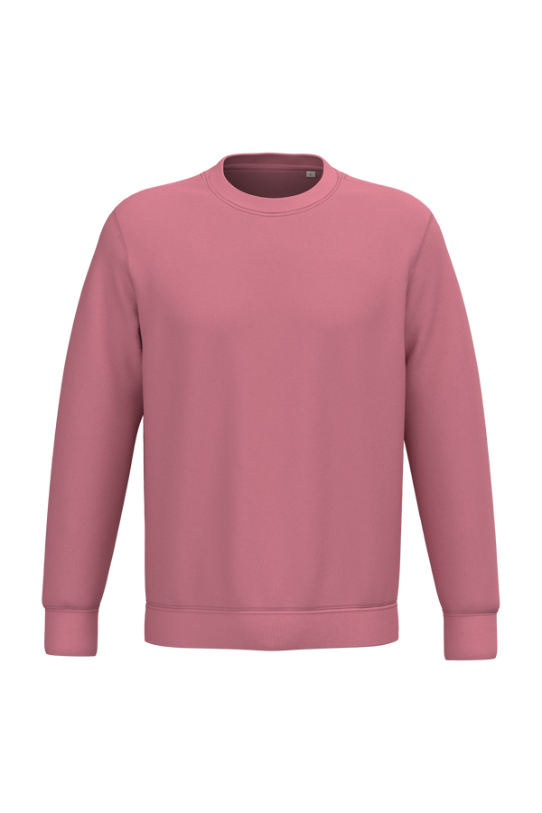 Sweatshirt Ecológica com Decote Redondo Unissexo-Rosa Antigo-2XS-RAG-Tailors-Fardas-e-Uniformes-Vestuario-Pro