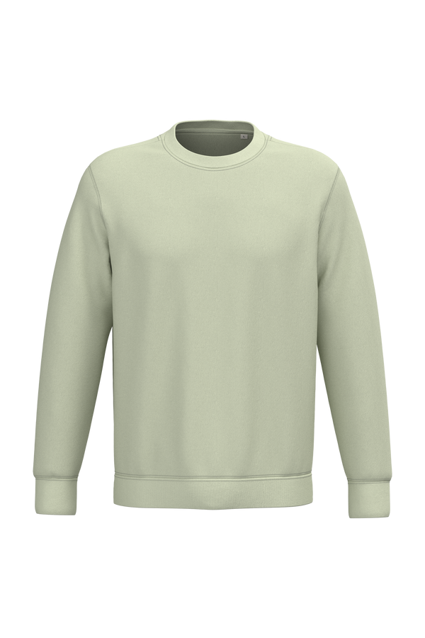Sweatshirt Ecológica com Decote Redondo Unissexo-Verde Celadon-2XS-RAG-Tailors-Fardas-e-Uniformes-Vestuario-Pro