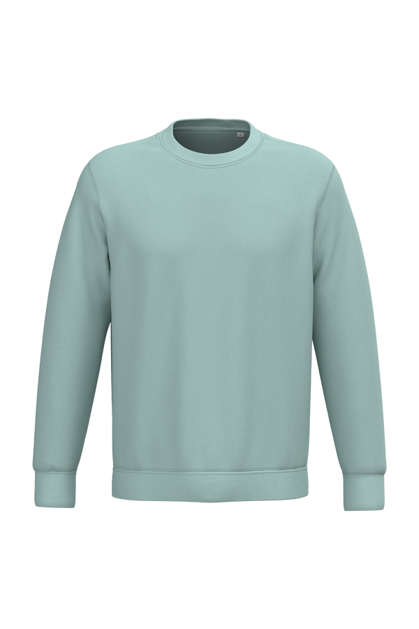 Sweatshirt Ecológica com Decote Redondo Unissexo-Verde Jade-2XS-RAG-Tailors-Fardas-e-Uniformes-Vestuario-Pro