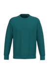 Sweatshirt Ecológica com Decote Redondo Unissexo-Verde Pavão-2XS-RAG-Tailors-Fardas-e-Uniformes-Vestuario-Pro