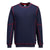 Sweatshirt Essential 2 tons-Marinho/Vermelho-L-RAG-Tailors-Fardas-e-Uniformes-Vestuario-Pro