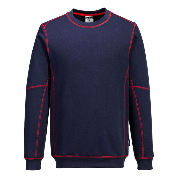 Sweatshirt Essential 2 tons-Marinho/Vermelho-L-RAG-Tailors-Fardas-e-Uniformes-Vestuario-Pro
