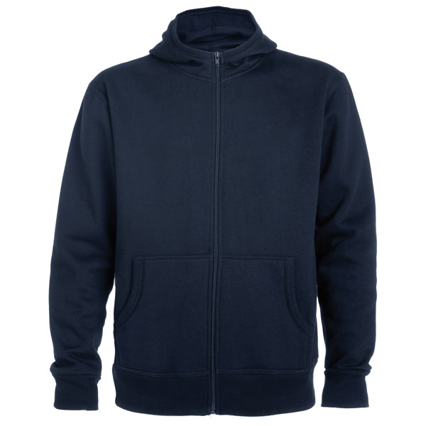 Sweatshirt MONTBLANC unissexo com fecho e capuz-Azul Marinho-XS-RAG-Tailors-Fardas-e-Uniformes-Vestuario-Pro