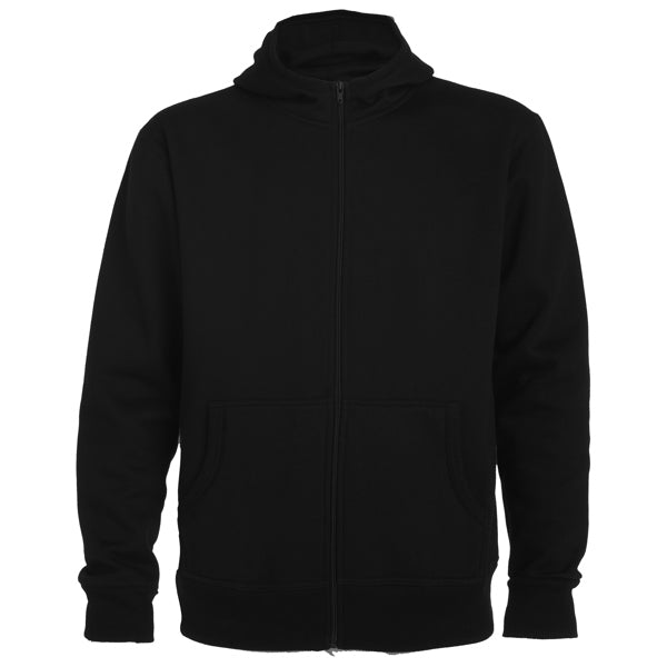 Sweatshirt MONTBLANC unissexo com fecho e capuz-Preto-XS-RAG-Tailors-Fardas-e-Uniformes-Vestuario-Pro