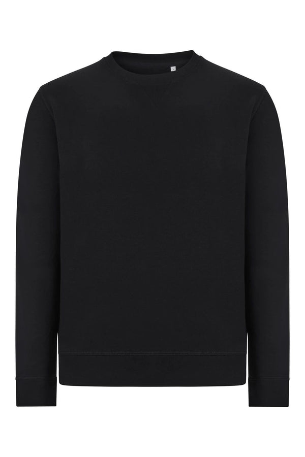 Sweatshirt Mist Unissexo de Decote Redondo em Algodão Orgânico-Black - 200-S-RAG-Tailors-Fardas-e-Uniformes-Vestuario-Pro