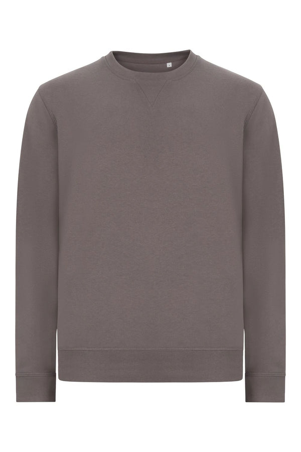 Sweatshirt Mist Unissexo de Decote Redondo em Algodão Orgânico-Storm Grey - 205-S-RAG-Tailors-Fardas-e-Uniformes-Vestuario-Pro