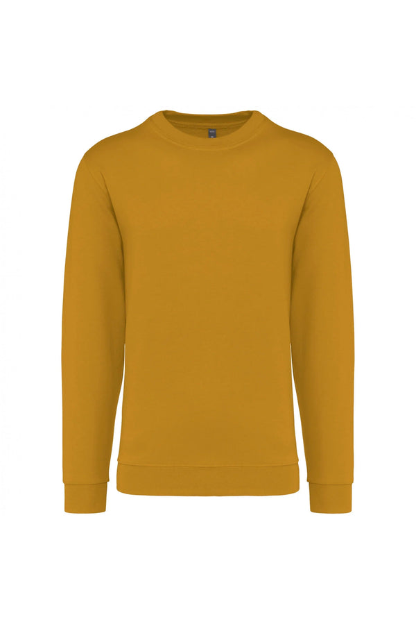 Sweatshirt Unisexo Work Cardada (2 de 4 )-Dark Mustard-XS-RAG-Tailors-Fardas-e-Uniformes-Vestuario-Pro