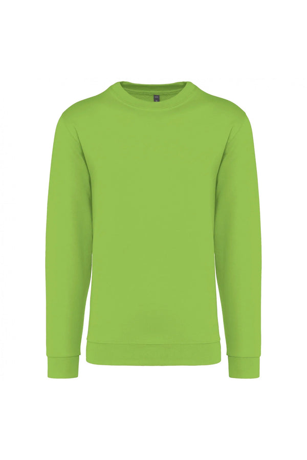 Sweatshirt Unisexo Work Cardada (3 de 4 )-Lime-XS-RAG-Tailors-Fardas-e-Uniformes-Vestuario-Pro
