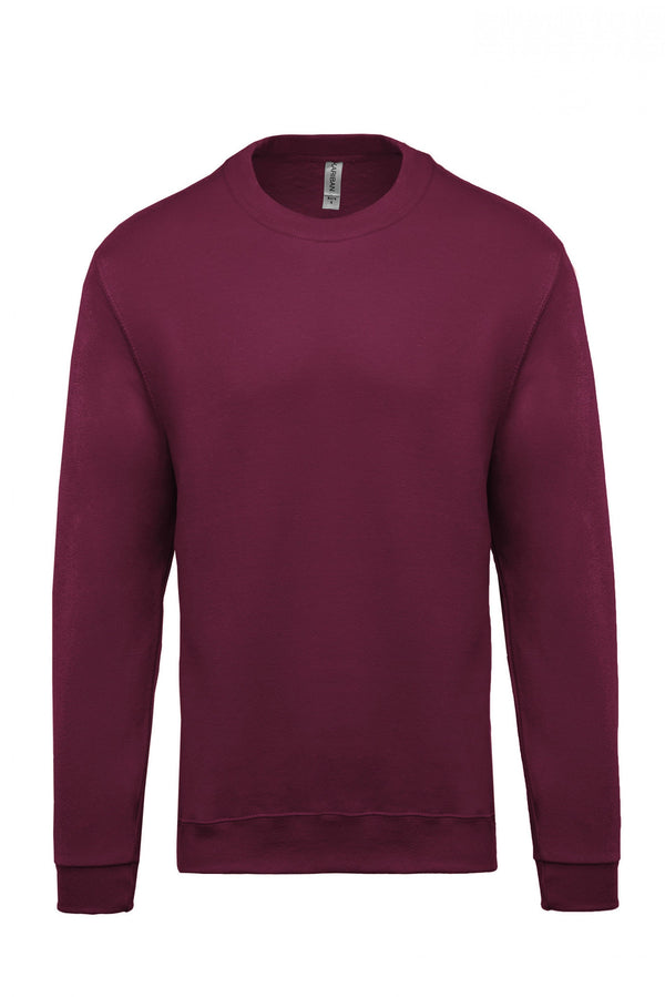 Sweatshirt Unisexo Work Cardada-Wine-XS-RAG-Tailors-Fardas-e-Uniformes-Vestuario-Pro