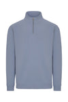 Sweatshirt Unissexo Meio Fecho Hervey-Blue Fog - 509-XS-RAG-Tailors-Fardas-e-Uniformes-Vestuario-Pro