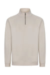 Sweatshirt Unissexo Meio Fecho Hervey-Ivory - 309-XS-RAG-Tailors-Fardas-e-Uniformes-Vestuario-Pro
