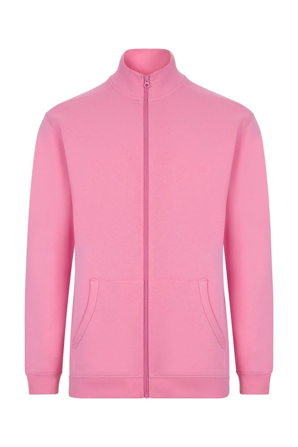 Sweatshirt Unissexo com Fecho Cooper 270-Candy Pink - 422-XS-RAG-Tailors-Fardas-e-Uniformes-Vestuario-Pro