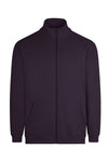 Sweatshirt Unissexo com Fecho Cooper 270-Dark Plum - 531-XS-RAG-Tailors-Fardas-e-Uniformes-Vestuario-Pro