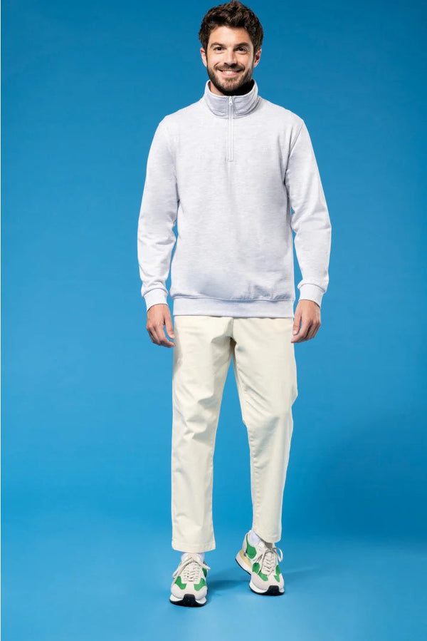 Sweatshirt com 1 /2 fecho-RAG-Tailors-Fardas-e-Uniformes-Vestuario-Pro