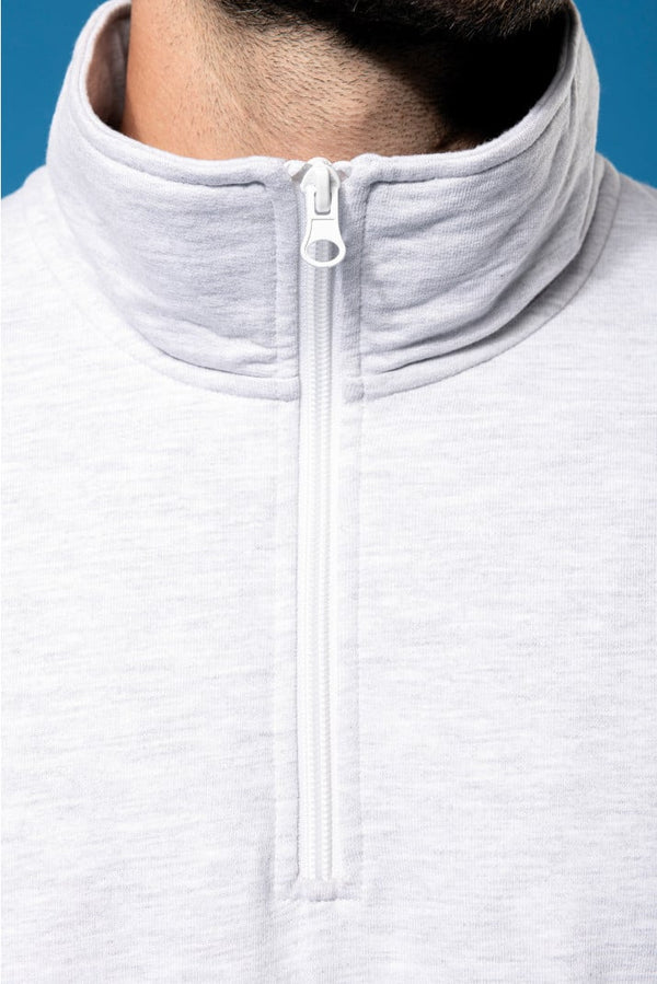 Sweatshirt com 1 /2 fecho-RAG-Tailors-Fardas-e-Uniformes-Vestuario-Pro