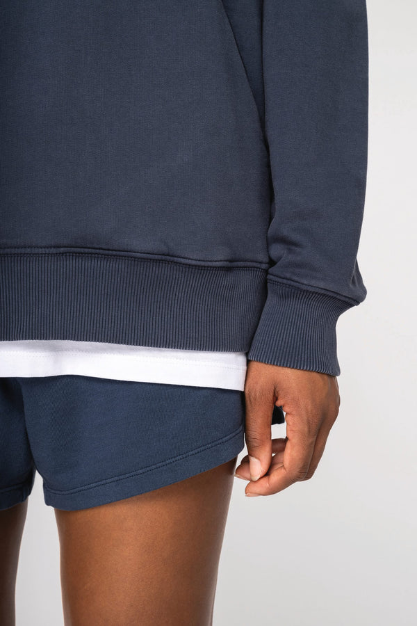 Sweatshirt com Capuz Aspeto Lavado Oversize Unissexo-RAG-Tailors-Fardas-e-Uniformes-Vestuario-Pro