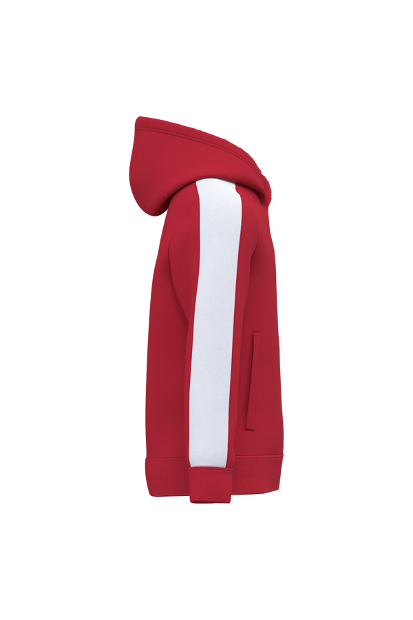 Sweatshirt com Capuz Bicolor de Criança-RAG-Tailors-Fardas-e-Uniformes-Vestuario-Pro