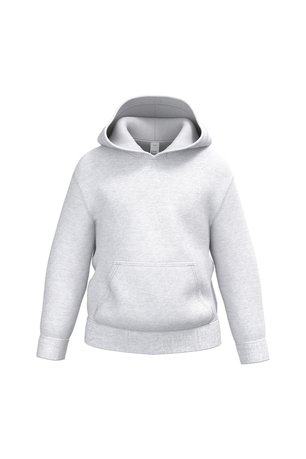 Sweatshirt com Capuz Criança-Cinzento Mesclado Ideal-2/4 Anos-RAG-Tailors-Fardas-e-Uniformes-Vestuario-Pro
