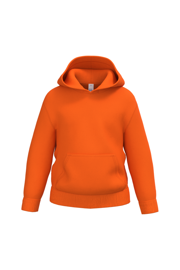 Sweatshirt com Capuz Criança-Laranja Ideal-2/4 Anos-RAG-Tailors-Fardas-e-Uniformes-Vestuario-Pro