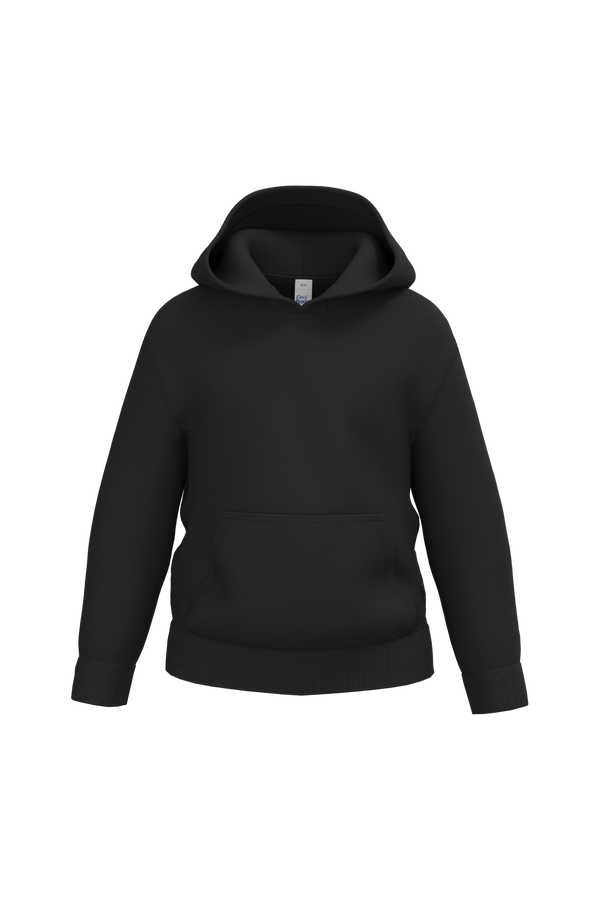Sweatshirt com Capuz Criança-Preto Ideal-2/4 Anos-RAG-Tailors-Fardas-e-Uniformes-Vestuario-Pro