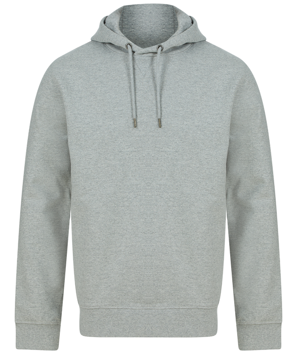 Sweatshirt com Capuz Eco-Responsável Unissexo-Cinzento Mesclado-XS-RAG-Tailors-Fardas-e-Uniformes-Vestuario-Pro