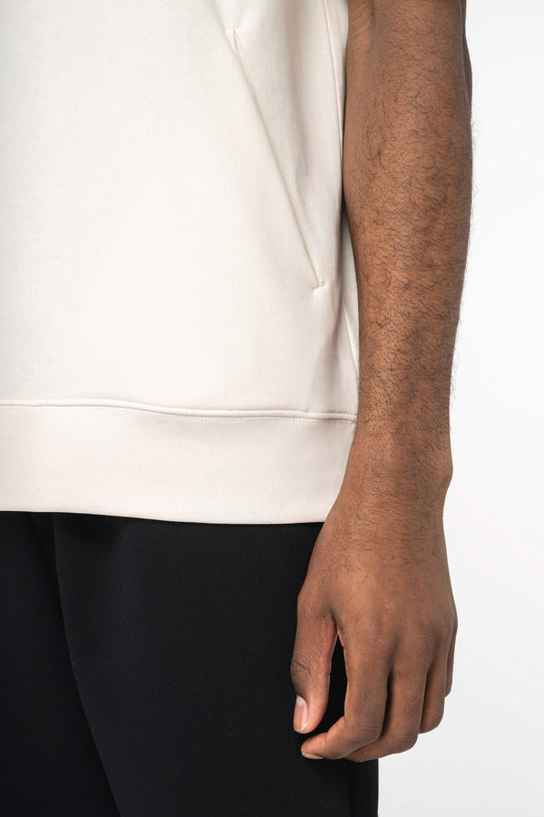 Sweatshirt com Capuz Manga Curta French Terry Unissexo-RAG-Tailors-Fardas-e-Uniformes-Vestuario-Pro