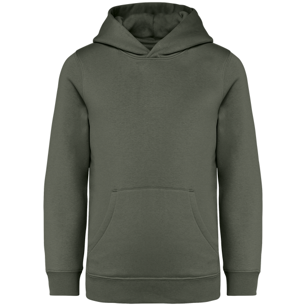 Sweatshirt com Capuz de Criança Eco-responsável-Caqui Orgânico-4/6 Anos-RAG-Tailors-Fardas-e-Uniformes-Vestuario-Pro