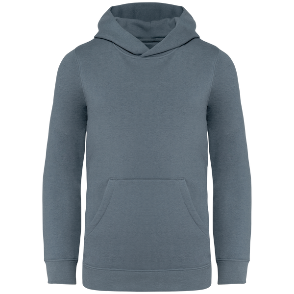 Sweatshirt com Capuz de Criança Eco-responsável-Cinzento Mineral-4/6 Anos-RAG-Tailors-Fardas-e-Uniformes-Vestuario-Pro