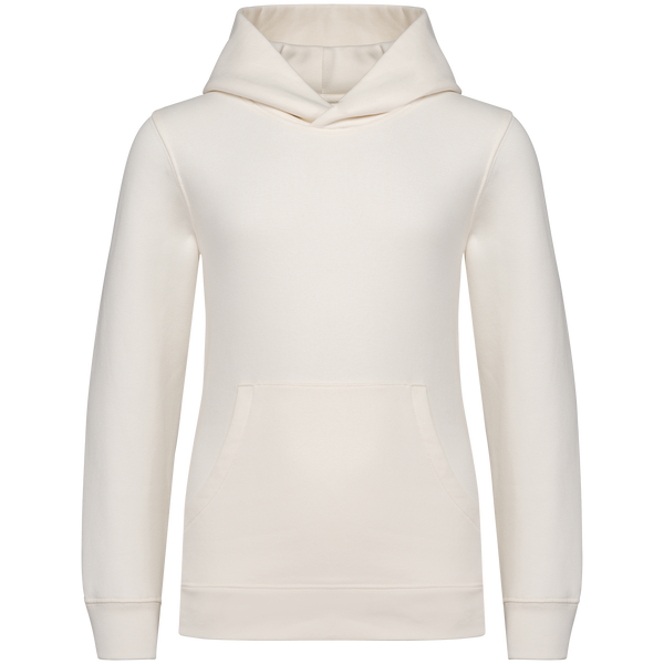 Sweatshirt com Capuz de Criança Eco-responsável-Marfim-4/6 Anos-RAG-Tailors-Fardas-e-Uniformes-Vestuario-Pro