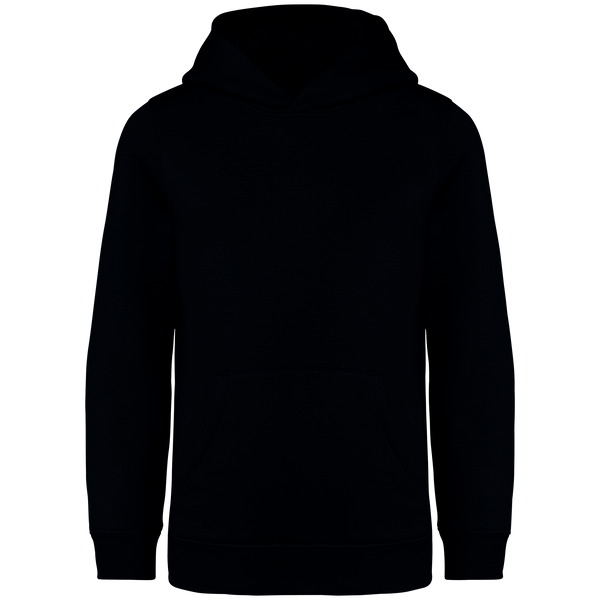 Sweatshirt com Capuz de Criança Eco-responsável-Preto-4/6 Anos-RAG-Tailors-Fardas-e-Uniformes-Vestuario-Pro