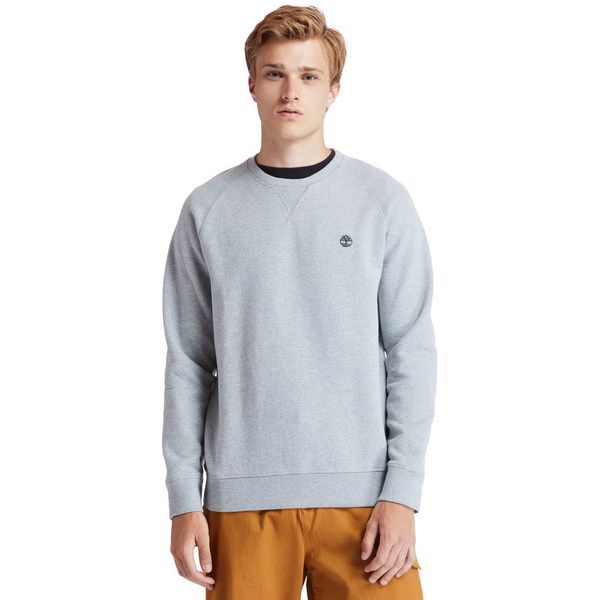 Sweatshirt com Decote Redondo Exeter River Homem-Cinzento Mesclado Médio-S-RAG-Tailors-Fardas-e-Uniformes-Vestuario-Pro