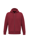 Sweatshirt com Fecho e Capuz Unissexo-Vermelho Hibisco-2XS-RAG-Tailors-Fardas-e-Uniformes-Vestuario-Pro