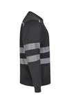 Sweatshirt com Gola Redonda e Faixas Segmentadas de Visibilidade Melhorada-RAG-Tailors-Fardas-e-Uniformes-Vestuario-Pro
