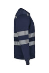 Sweatshirt com Gola Redonda e Faixas Segmentadas de Visibilidade Melhorada-RAG-Tailors-Fardas-e-Uniformes-Vestuario-Pro