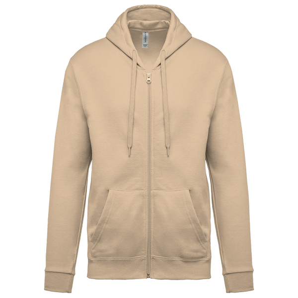 Sweatshirt com capuz e fecho-Areia Clara-XS-RAG-Tailors-Fardas-e-Uniformes-Vestuario-Pro