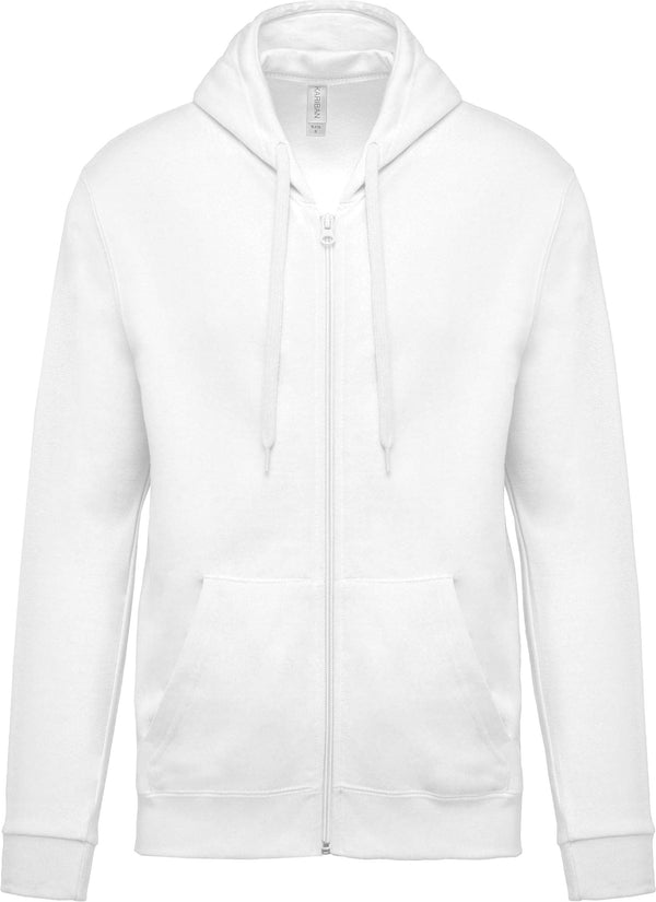Sweatshirt com capuz e fecho-Branco-XS-RAG-Tailors-Fardas-e-Uniformes-Vestuario-Pro