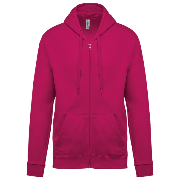 Sweatshirt com capuz e fecho-Fúcsia-L-RAG-Tailors-Fardas-e-Uniformes-Vestuario-Pro