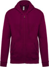 Sweatshirt com capuz e fecho-Wine-XS-RAG-Tailors-Fardas-e-Uniformes-Vestuario-Pro
