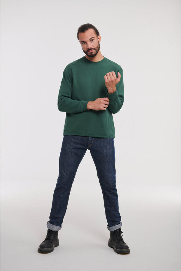 Sweatshirt com decote justo Heavy Duty-RAG-Tailors-Fardas-e-Uniformes-Vestuario-Pro