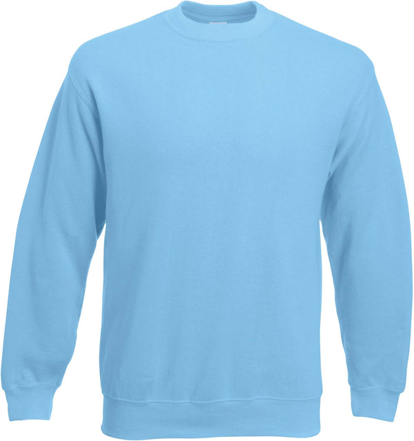 Sweatshirt com decote redondo 62-202-0)-Sky Azul-S-RAG-Tailors-Fardas-e-Uniformes-Vestuario-Pro