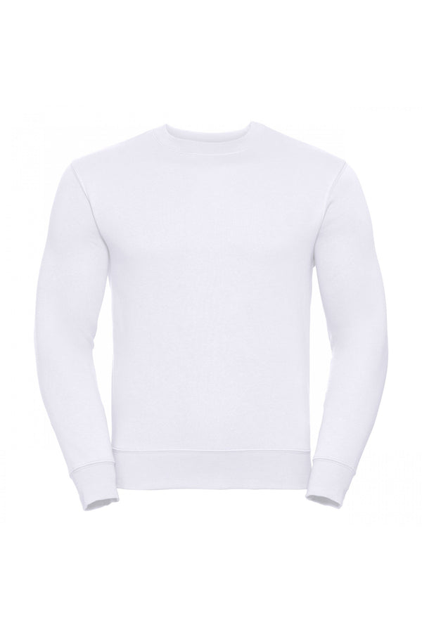 Sweatshirt com decote redondo Authentic-Branco-XS-RAG-Tailors-Fardas-e-Uniformes-Vestuario-Pro