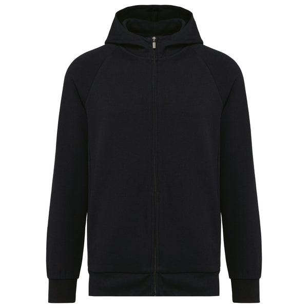 Sweatshirt com fecho e capuz de homem-Black-S-RAG-Tailors-Fardas-e-Uniformes-Vestuario-Pro