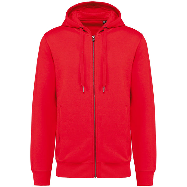 Sweatshirt com fecho e capuz eco-responsável unisex-RAG-Tailors-Fardas-e-Uniformes-Vestuario-Pro