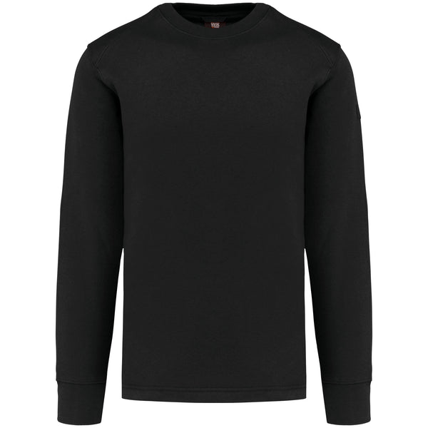 Sweatshirt com mangas direitas-Black-XS-RAG-Tailors-Fardas-e-Uniformes-Vestuario-Pro