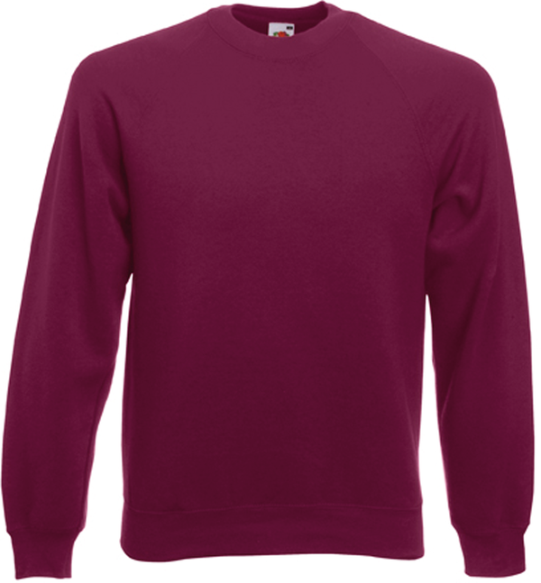 Sweatshirt com mangas raglan (62-216-0)-Burgundy-S-RAG-Tailors-Fardas-e-Uniformes-Vestuario-Pro