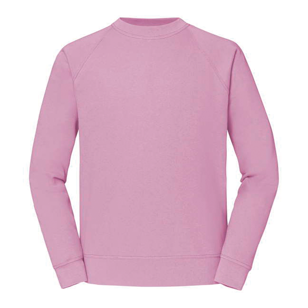 Sweatshirt com mangas raglan (62-216-0)-Light Pink-S-RAG-Tailors-Fardas-e-Uniformes-Vestuario-Pro
