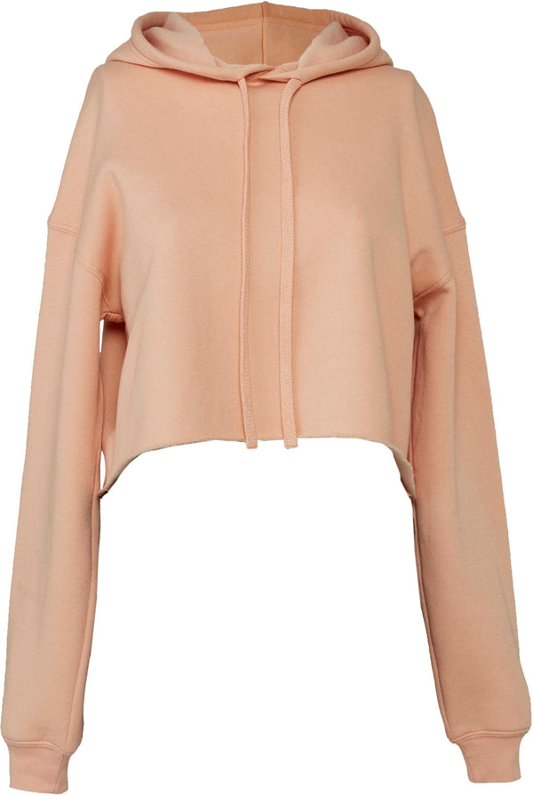 Sweatshirt "crop" com capuz-Peach-S-RAG-Tailors-Fardas-e-Uniformes-Vestuario-Pro
